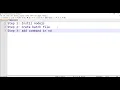 Type and run JavaScript in notepad