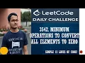 3542 Minimum Operations to Convert All Elements to Zero Leetcode Daily Challenge Greedy Stack