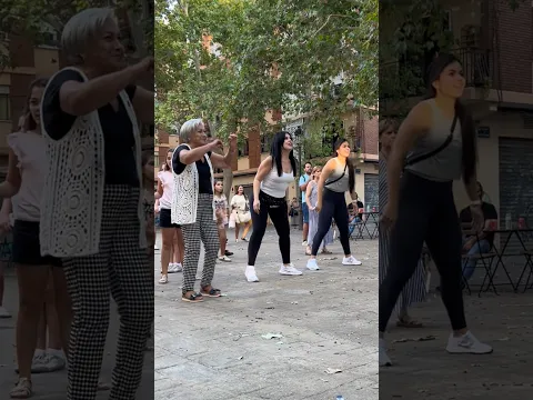 Mi entrenadora VS las reinas del baile 😂