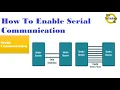 Microcontroller PIC16F877 37 How To Enable Serial Communication Using Mikro C Pro