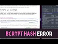 How To Fix BCrypt Hash Error On Windows 11
