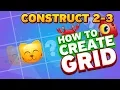 HOW DROP OBJECT TO CELL CONSTRUCT2-3 TUTORIAL