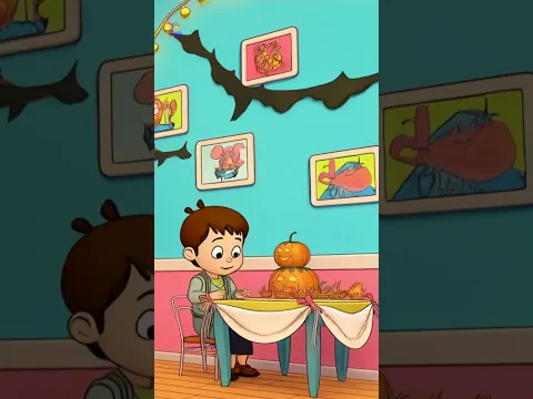 Spooky pumpkin #shorts #spookypumpkin #halloweenkidssongs