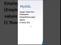 Insert Data into Table viral MySQL