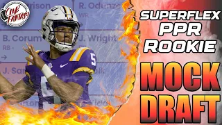 2024 Superflex Rookie Mock Draft Dynasty Fantasy Football