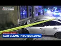 Car slams into building in Garfield Ridge shows