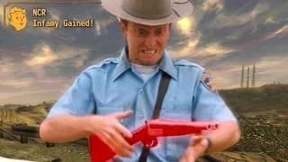 Playing Fallout with 10 Endurance but 1 Agility Character