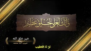 خير خلق الله حبيب الله محمد دندنها