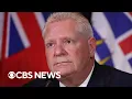 Canadian leader threatens to hike New York Michigan Minnesota s electricity rates over tariffs