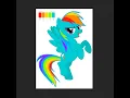Generating colour palettes for My Little Pony characters part4