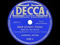 1939 HITS ARCHIVE: Beer Barrel Polka - Andrews Sisters