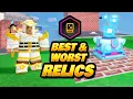 All Relics Ranked in Roblox BedWars