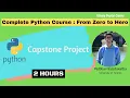 CAPSTONE PROJECT Zero to Hero with Python Lecture 06
