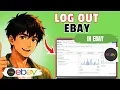 How to Log Out of eBay Updated 2026