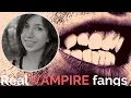 Download Lagu Model real vampire fangs - Halloween and cosplay [Dental Tutorial]