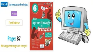L Ordinateur Poésie De La 6ème Année A E P Mes Apprentissages En Français 