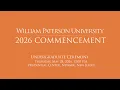 WPUNJ 2026 Undergraduate Commencement Ceremony