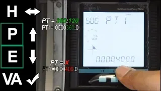 How to Set-Up Configure Ratios on a Power Meter Accuenergy Acuvim II