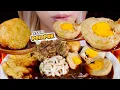 Lagu ASMR 🥣😋PEMPEK PALEMBANG SPECIAL KUAH CUKO💥 PEMPEK KAPAL SELAM KULIT ADAAN