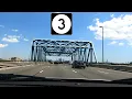Driving New Jersey Route 3 from Clifton NJ to Secaucus NJ