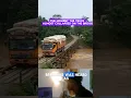 Download Lagu The moment the truck almost collapsed on the bridge #shortvideo
