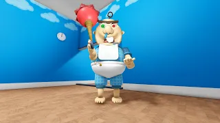 KABUR DARI BAYI RAKSASA 😱 - Escape Baby Bobby Daycare! #roblox #zulfibacon