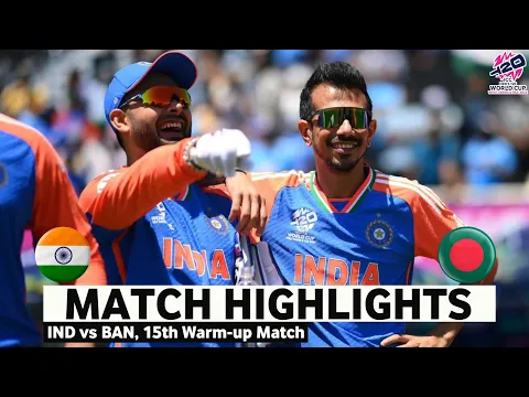 Download MP3 India vs Bangladesh 15th Warm-up Match Highlights | ICC World Cup 2024 | IND vs BAN Highlights 2024