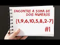 - Encontrando a soma de dois numeros em um array