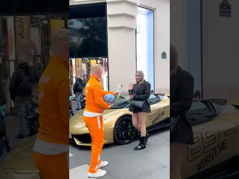 Girls vs Lamborghini 🤮💔 #shorts #viralvideo #football