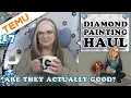 Are They Actually Good Cheap Price High Quality Temu Diamond Painting Haul 17