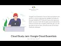 Cloud Study Jam Google Cloud Essentials