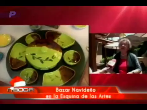 Bazar navideño en la Esquina de las Artes