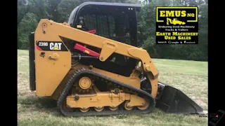 2016 CAT 239D Tracked Skid Steer only 300hrs MS520