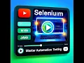 Selenium with Java in 1 hour Getting Started with Automation Testing