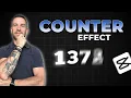 How To Make COUNTER Effect in CapCut