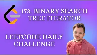 173 Binary Search Tree Iterator Leetcode Daily Challenge 2 solution using vector stack