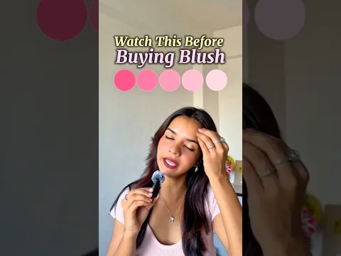 Watch this before buying blush￼🌸 Blush Guide According to Skin Tone #learnwithektaa #blush #styling