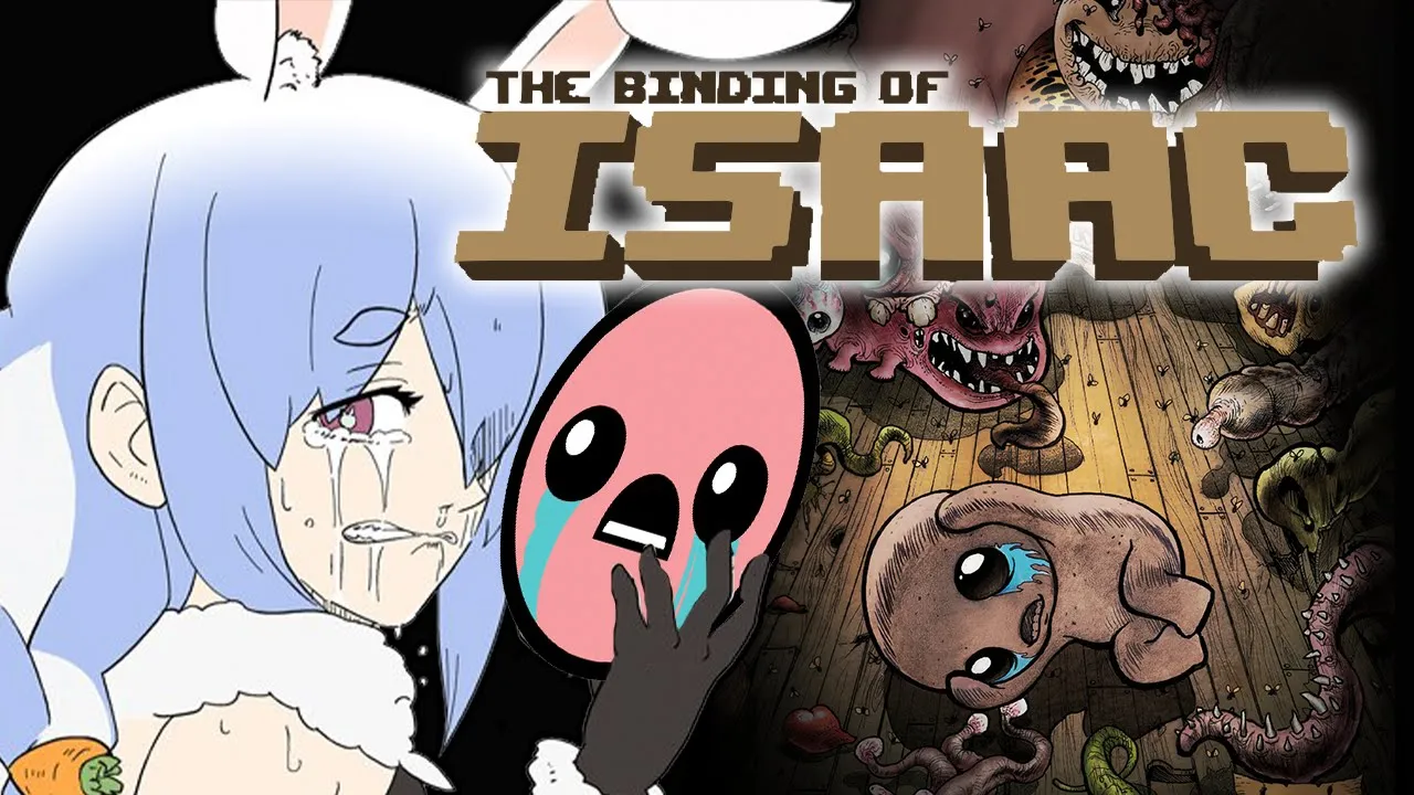 【The Binding of Isaac】ハイパー面白ゲームやるぞ！！！！！！！！！！！！！！ぺこ！【ホロライブ/兎田ぺこら】