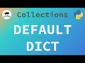 Python ERWEITERTE Datentypen - Was ist DefaultDict