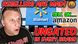 MASSIVE Amazon FBA Ungating CHEAT CODE In WALMART To Major Brands That NOBODY Will Tell YOU