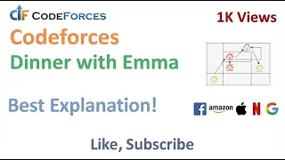 Codeforces - Dinner with Emma