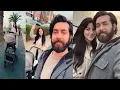 Barış Baktaş y Gülüm Baktaş fueron vistos por primera vez con su bebé.