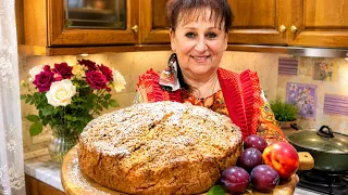 Пока есть СЛИВЫ — пеку этот ПИРОГ, Который хочется печь снова и снова!