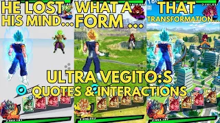 ultra super vegito u0026 ultra vegito blue quotes u0026 interactions dragon ball legends 2025 quotes