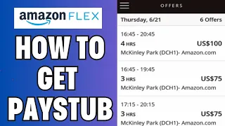 How To Get Paystub From Amazon Flex 2025