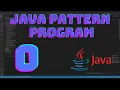 O print in star pattern Star Pattern program Java Alphabet Print Alphabet Print java pattern