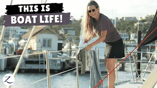 BOAT LIFE: my daily grind 🧺 (+ how we balance our lithium batteries)