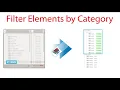 Revit Dynamo 04 Filter Elements by Category