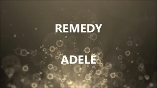 Download REMEDY - ADELE (Lyrics) MP3