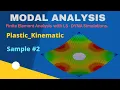 Modal Analysis File with LS DYNA FEA